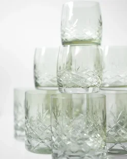 Frederik Bagger Glas>Crispy Emerald Aqua - 2 stk