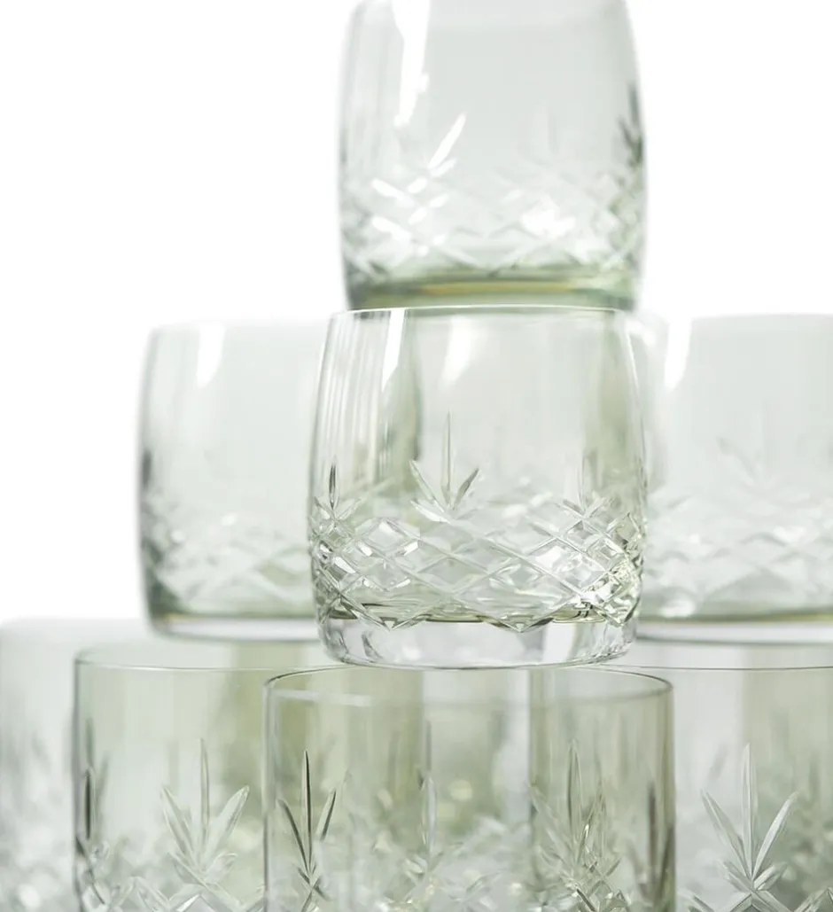 Frederik Bagger Glas>Crispy Emerald Aqua - 2 stk