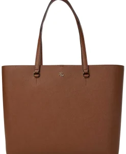 Clearance Crosshatch Leather Large Karly Tote Dame Shoppere