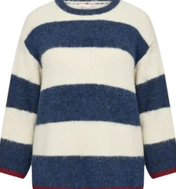 Curvy WA-JOLIE 1 Pullover Blå-Wasabiconcept