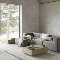 Sale Cushion cover -BOUCLE- Colour Moonbeam 50 x 50 cm Puder|Sengetøj & Lagner