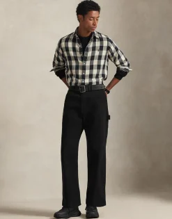 Polo Ralph Lauren Skjorter>Custom Fit Plaid Double-Faced Shirt