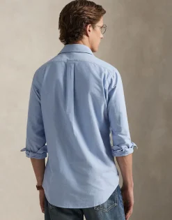 Custom Fit Polo Bear Oxford Shirt-Polo Ralph Lauren New