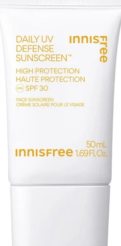 Daily UV Defense Sunscreen SPF 30 - UVA and UVB Protection-Innisfree New