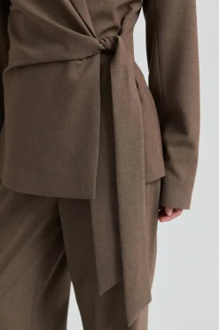 Dakota Wrap Blazer-Second Female Online