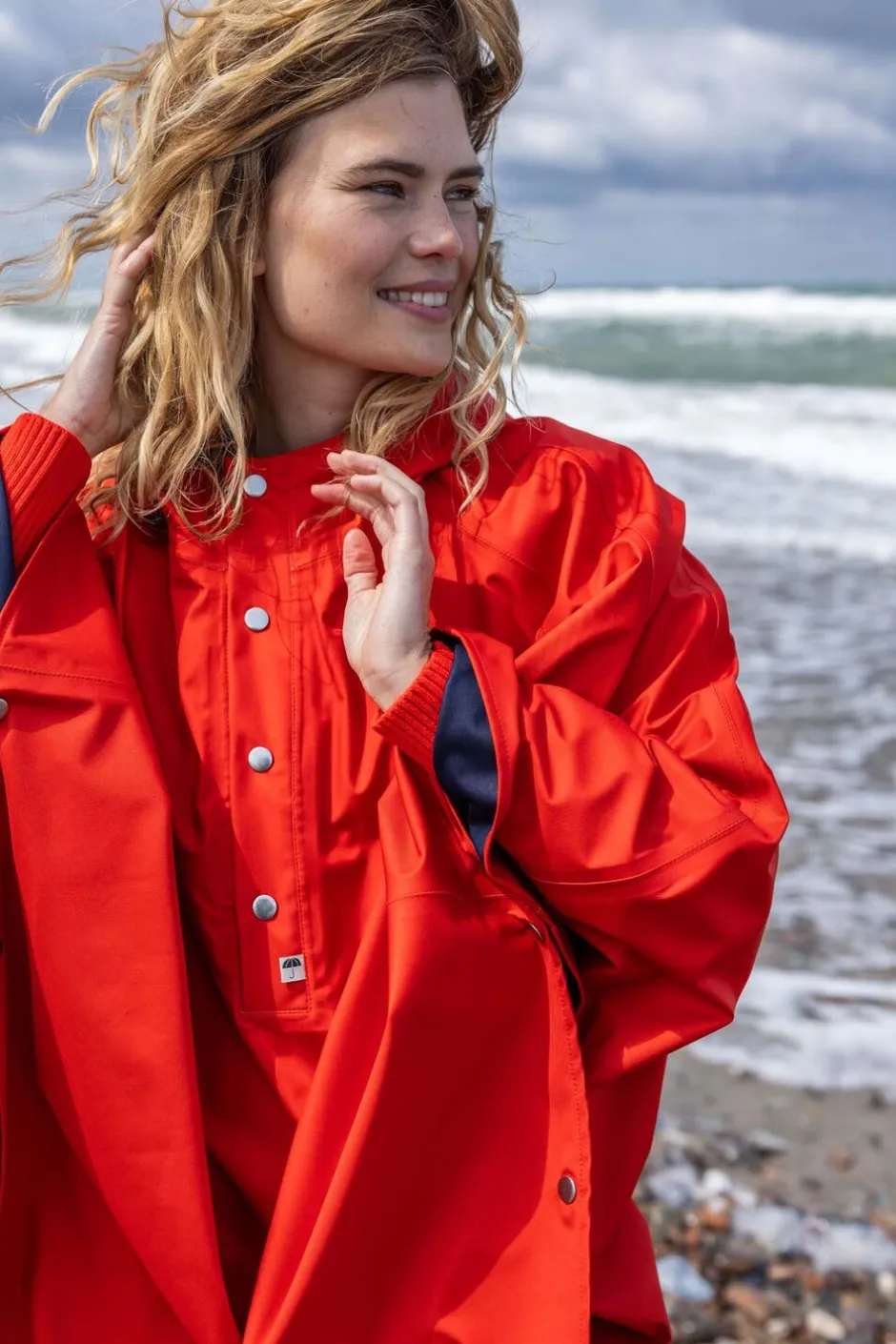 Danerain Poncho Bright-Danefæ Online