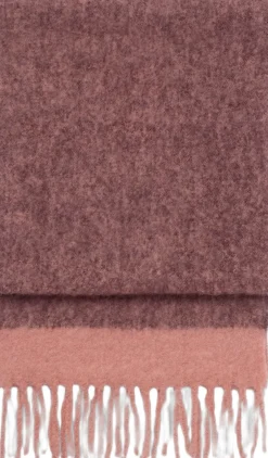 Best Day Lux Wool Block Scarf Dame Halstørklæder & Tørklæder