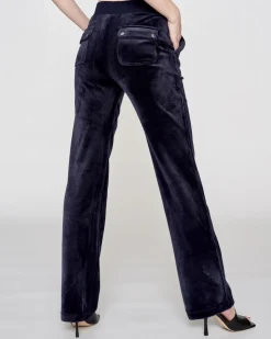 Del Ray Classic Velour Pant Pocket Design-Juicy Couture Clearance