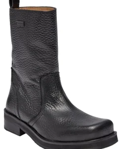 Soulland Støvler>DELAWARE structure leather boots