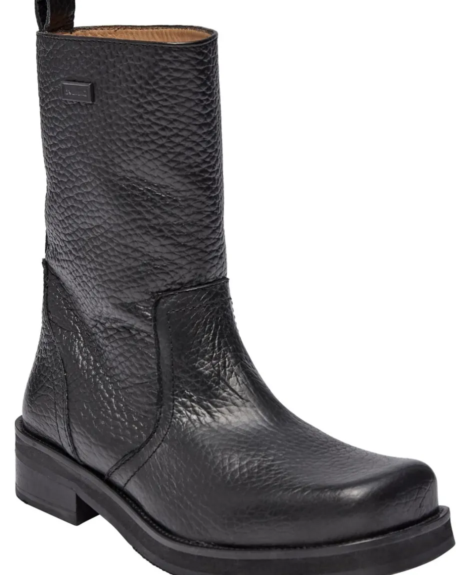 Soulland Støvler>DELAWARE structure leather boots