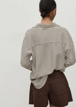 Denim shorts with frayed hem and pl-MANGO Best