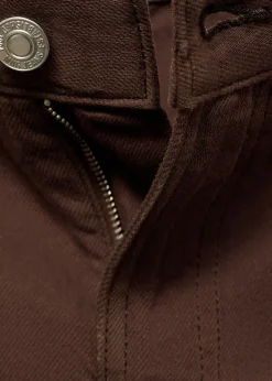 Denim shorts with frayed hem and pl-MANGO Best