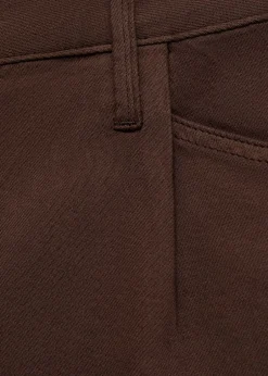 Denim shorts with frayed hem and pl-MANGO Best