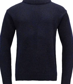 Devold Trøjer & Sweatshirts|Sport>Nansen Refined Sweater, Navy