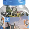 New DINO DYR 30 DELE I SPAND Børn Legetøjsfigurer