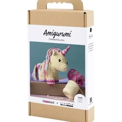DIY Kit Amigurumi, Enhjørning-Creativ Company Outlet