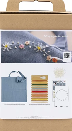 Børn Creativ Company Kreativitet>DIY Kit Broderi, Mulepose