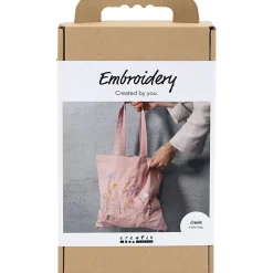 Børn Creativ Company Kreativitet>DIY Kit Broderi, Mulepose
