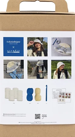 Børn Creativ Company Kreativitet>DIY Kit Hækle, Chunky bøllehat