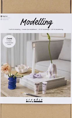 Børn Creativ Company Kreativitet>DIY Kit Modellering, Krukker og vaser