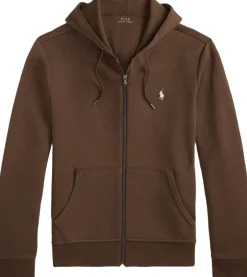 Double-Knit Full-Zip Hoodie-Polo Ralph Lauren New