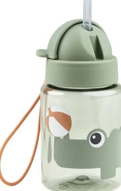 Børn Done by Deer Drikkedunke>Drikkedunk m/sugerør Playground Grøn
