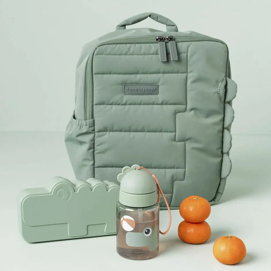 Børn Done by Deer Drikkedunke>Drikkedunk m/sugerør Playground Grøn