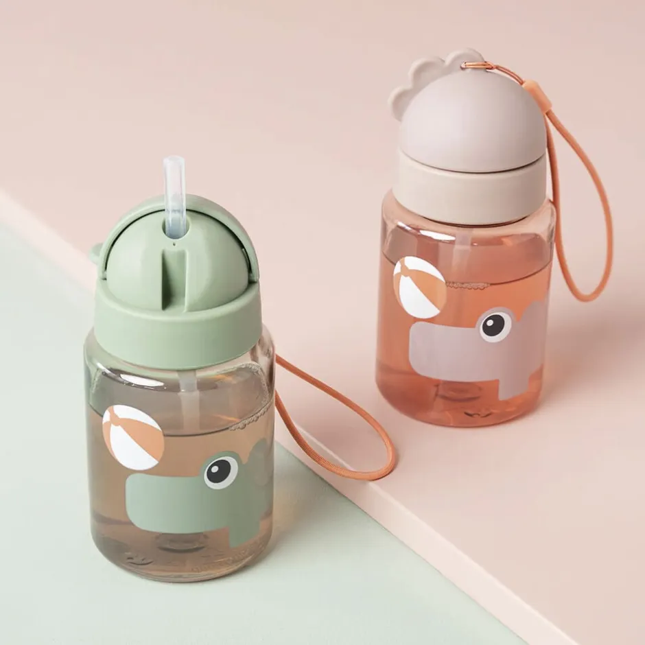 Børn Done by Deer Drikkedunke>Drikkedunk m/sugerør Playground Grøn