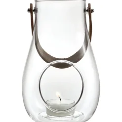 Holmegaard Lanterner>Dwl lanterne klart glas 16 cm.