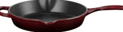 Le Creuset Gryder & Pander>Dyb Stegepande i støbejern 26cm Garnet