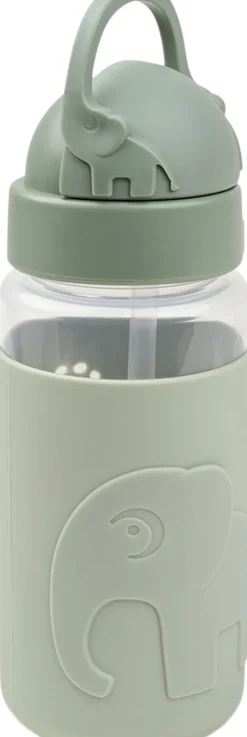 Børn Done by Deer Drikkedunke>Easy-grip drikkedunk m/ sugerør Elphee Grøn