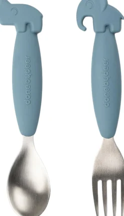 Easy-grip ske og gaffel sæt Deer friends-Done by Deer Clearance