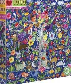 Børn eeBoo Spil & Puslespil>- Puslespil 1000 brk - Livets træ