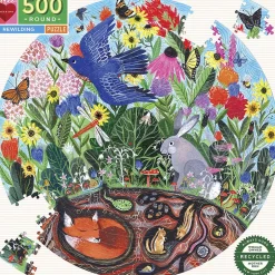 Børn eeBoo Spil & Puslespil>- Rundt puslespil 500 brk - Rewilding