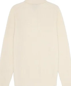 Les Deux Strik>Elinor Zipper Polo Knit