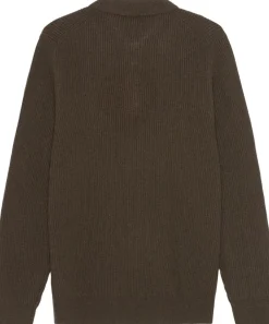 Elinor Zipper Polo Knit-Les Deux