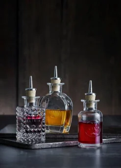 New Elixir No1 flaske med skænkeprop kvadrat 10 cl. Bar & Vin