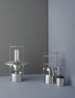 Stelton Trådløse Lamper>EM skibslampe H 43 cm steel