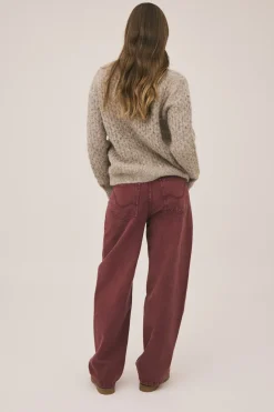 Online Emma M125 Barrel jeans - 100% Økologisk bomuld GOTS Dame Jeans