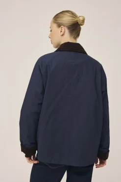 Hot Emmy 4 coated jakke med fløjlskanter - GRS Dame Jakker & Frakker