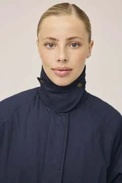 Hot Emmy 4 coated jakke med fløjlskanter - GRS Dame Jakker & Frakker