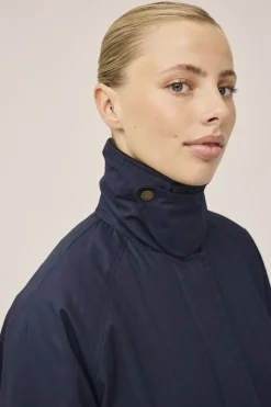 Hot Emmy 4 coated jakke med fløjlskanter - GRS Dame Jakker & Frakker