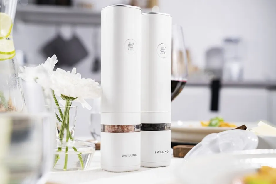 Zwilling Køkkenartikler>Enfinigy Elektrisk krydderikværn Hvid