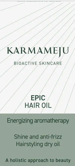 EPIC hair oil-Karmameju Skincare Hot