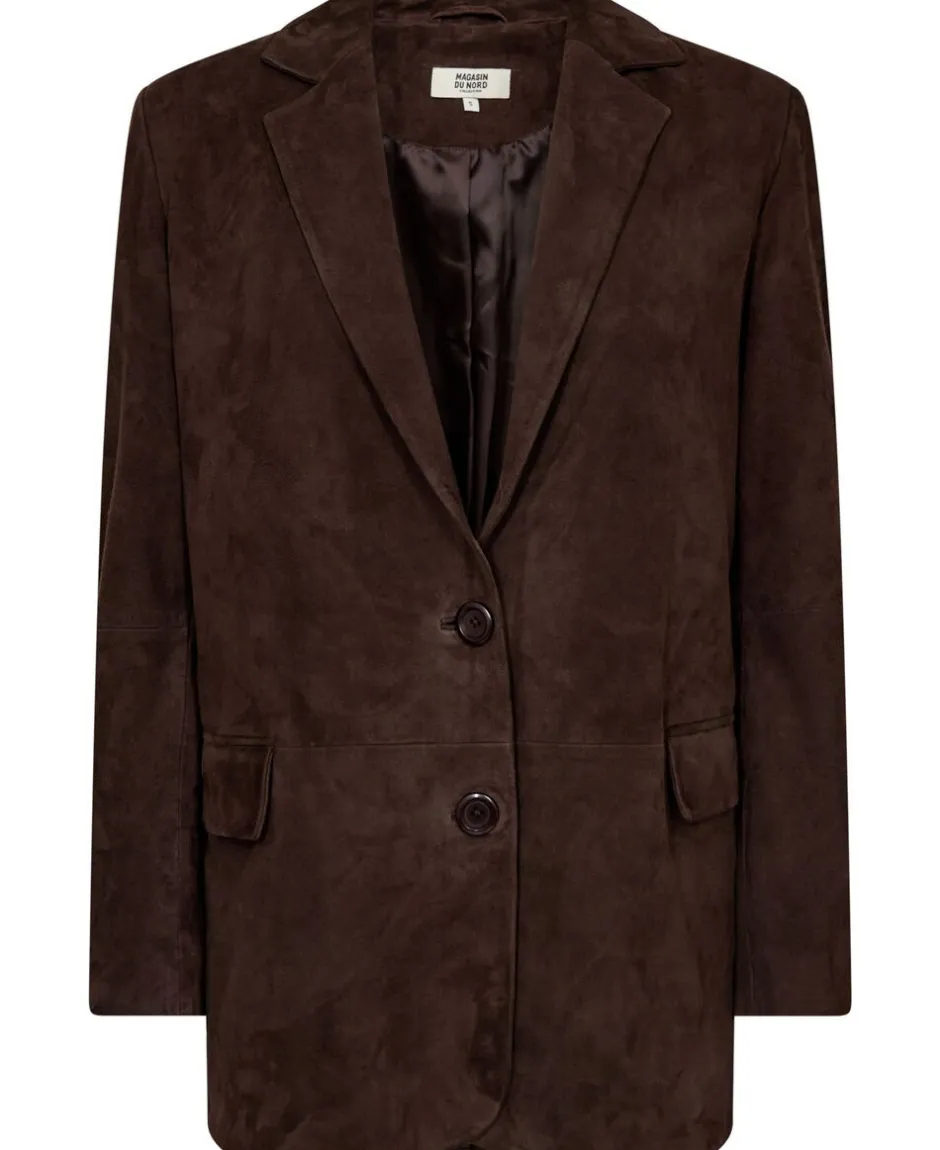 Dame Magasin du Nord Collection Blazere & Veste>Esi 2 LWG - 100% Suede Blazer