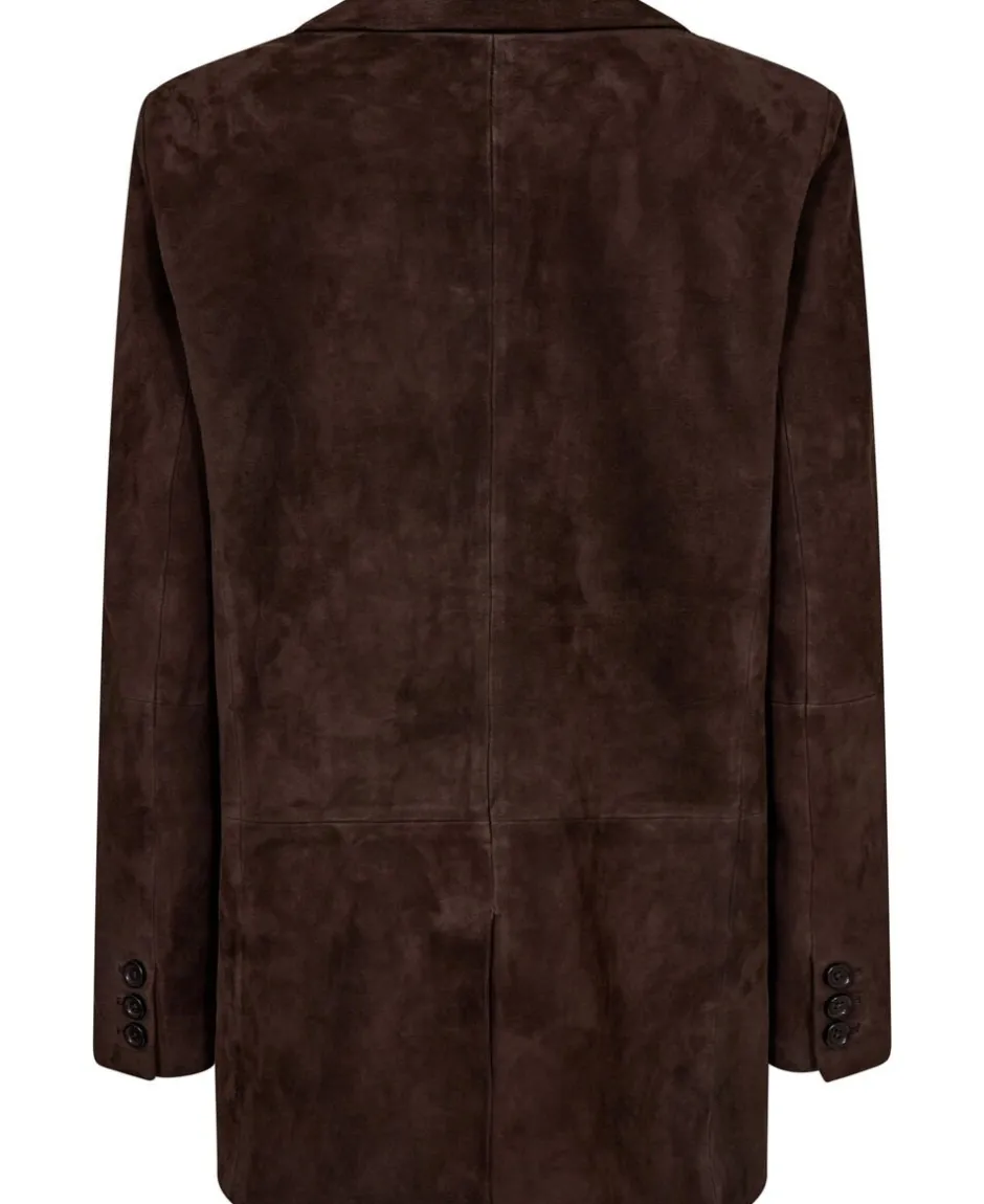 Dame Magasin du Nord Collection Blazere & Veste>Esi 2 LWG - 100% Suede Blazer