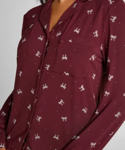 Dame Hunkemöller Nattøj>Essential Jersey Long-Sleeved Jacket