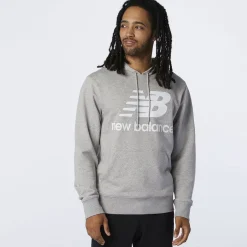 New Balance Trøjer & Sweatshirts>Essentials Stacked Logo Haettetroje