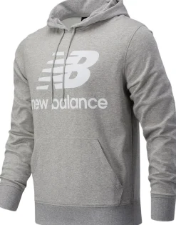 New Balance Trøjer & Sweatshirts>Essentials Stacked Logo Haettetroje