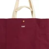 Dame Hay Shoppere>Everyday Tote Bag-Medium-Burgundy